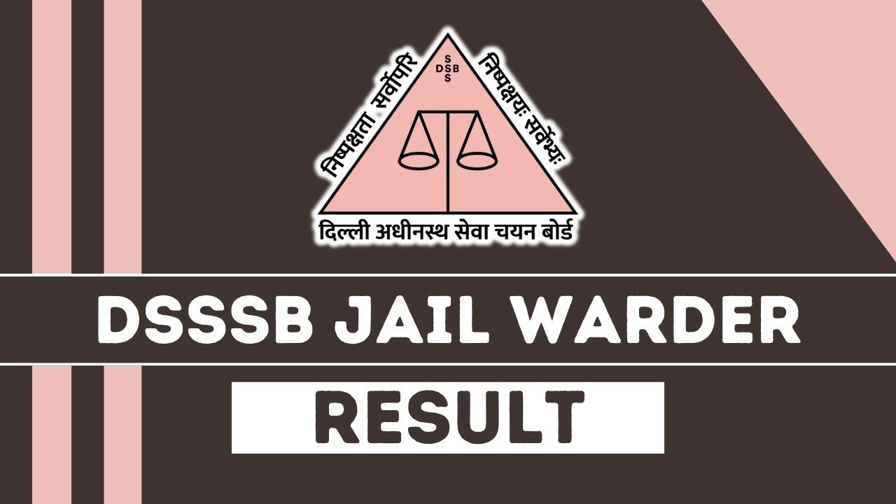 delhi jail warder result