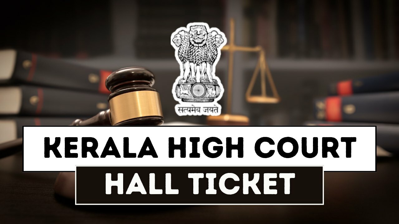 kerala high court hall ticket