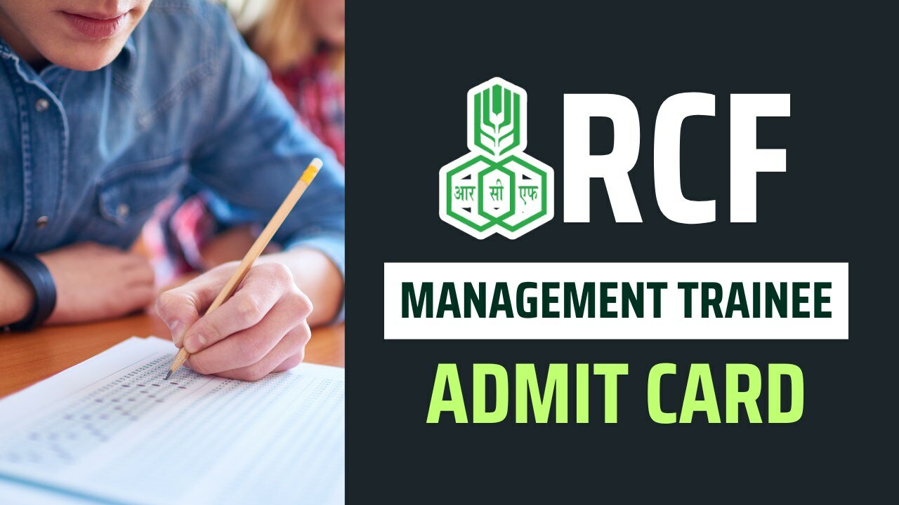 rcf management trainee exam date