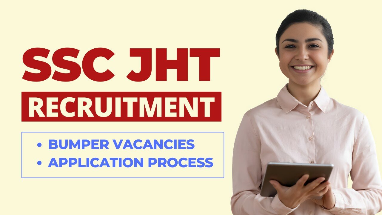 ssc jht notification