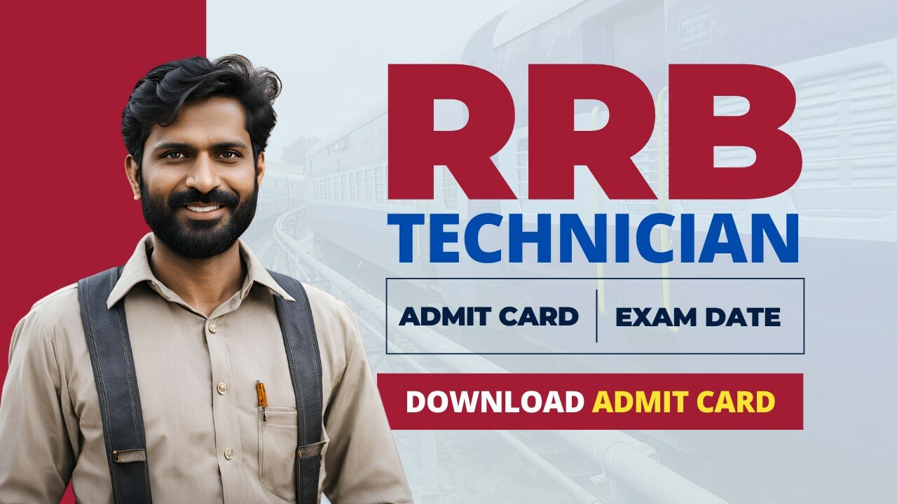 rrb technician admit card